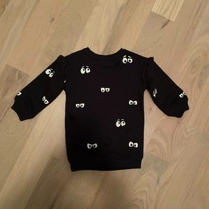 Gap Toddler Girl’s Interactive Ruffle Sleeve Dress Size 2